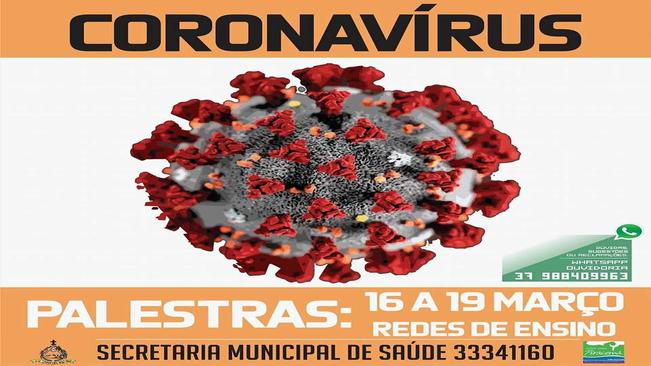 PALESTRAS SOBRE O CORONAVÍRUS